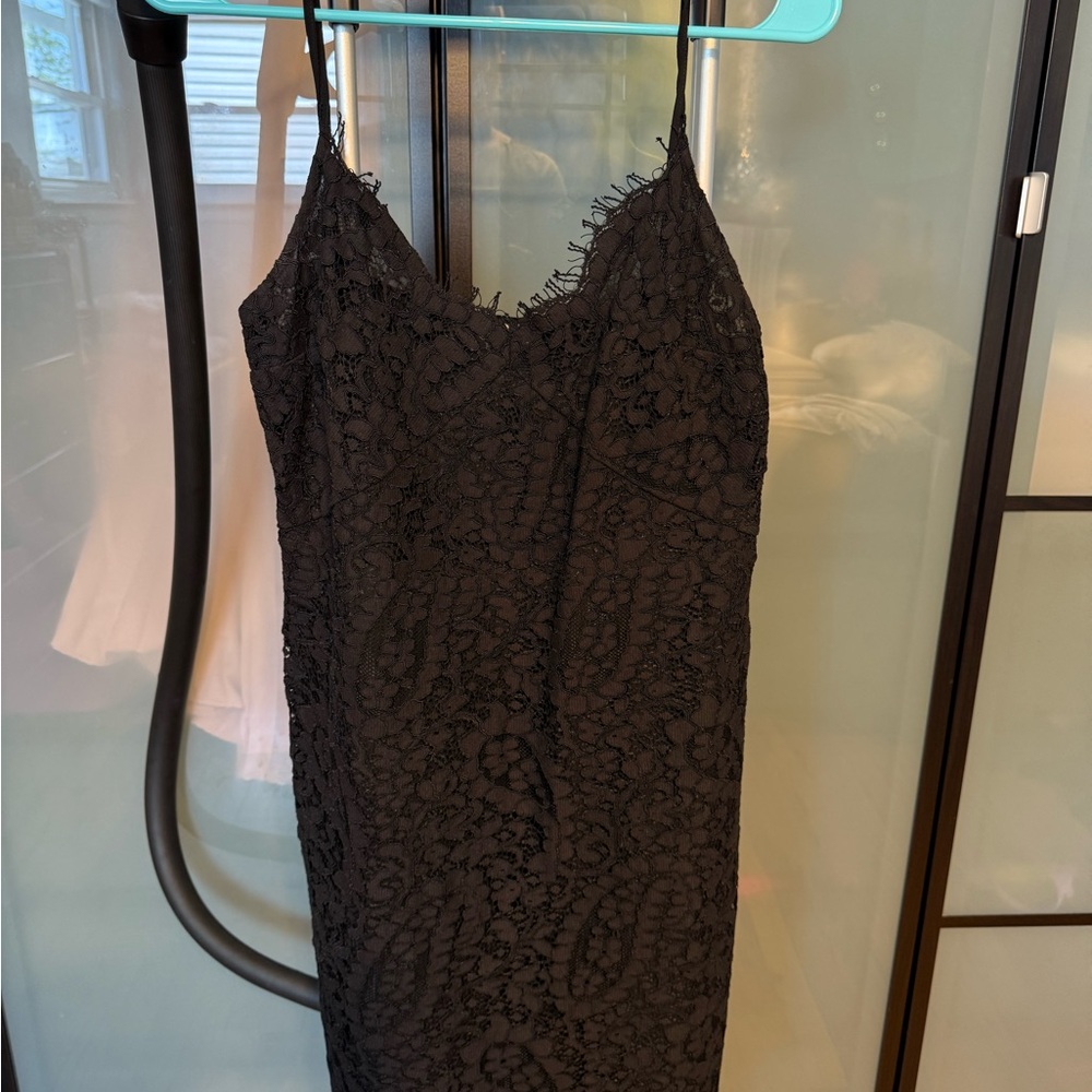 Michael Kors Black Lace Short Dress